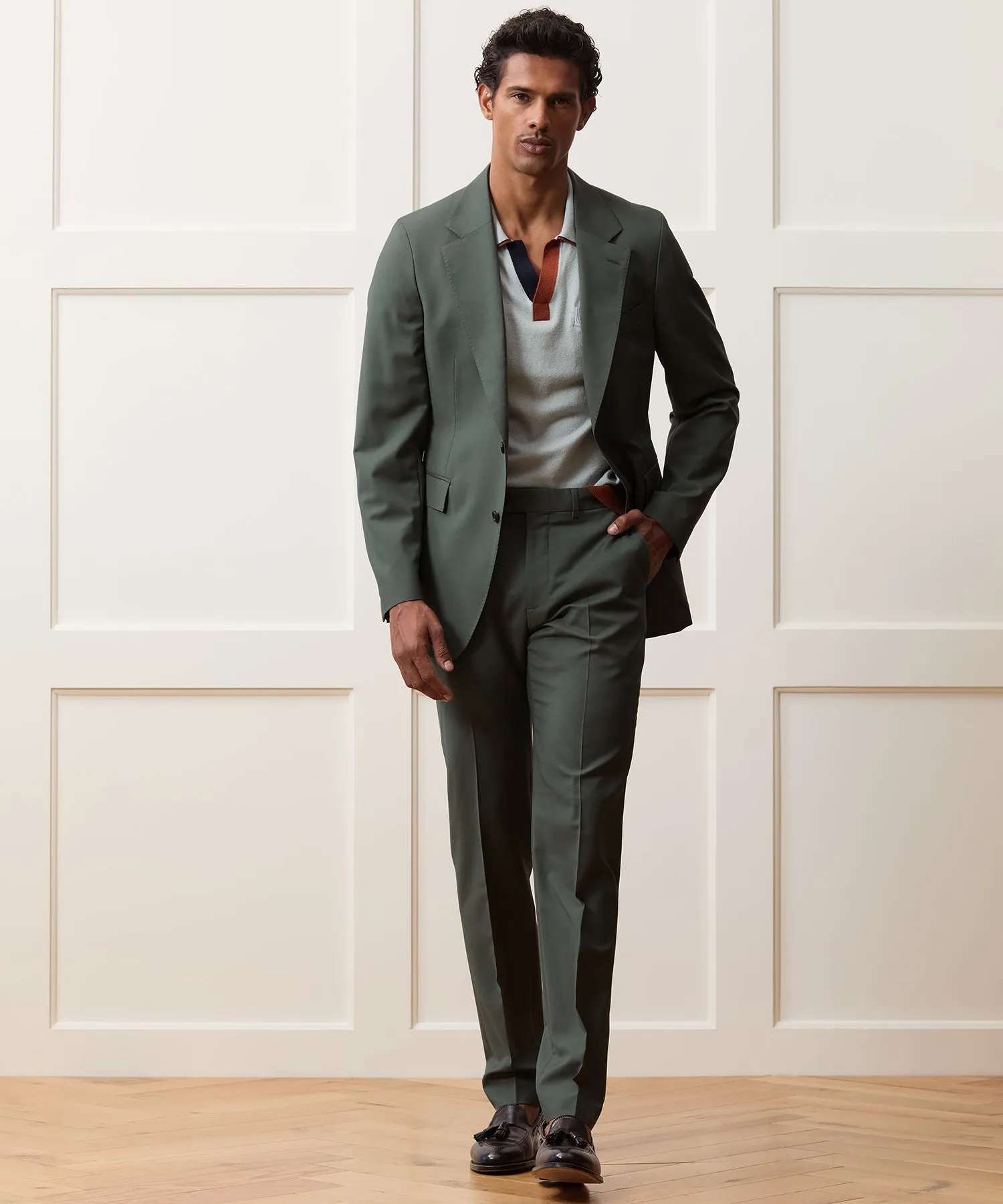 Italian Wool Mohair Sutton Jacket sold by Todd Snyder product image thumbnail 3