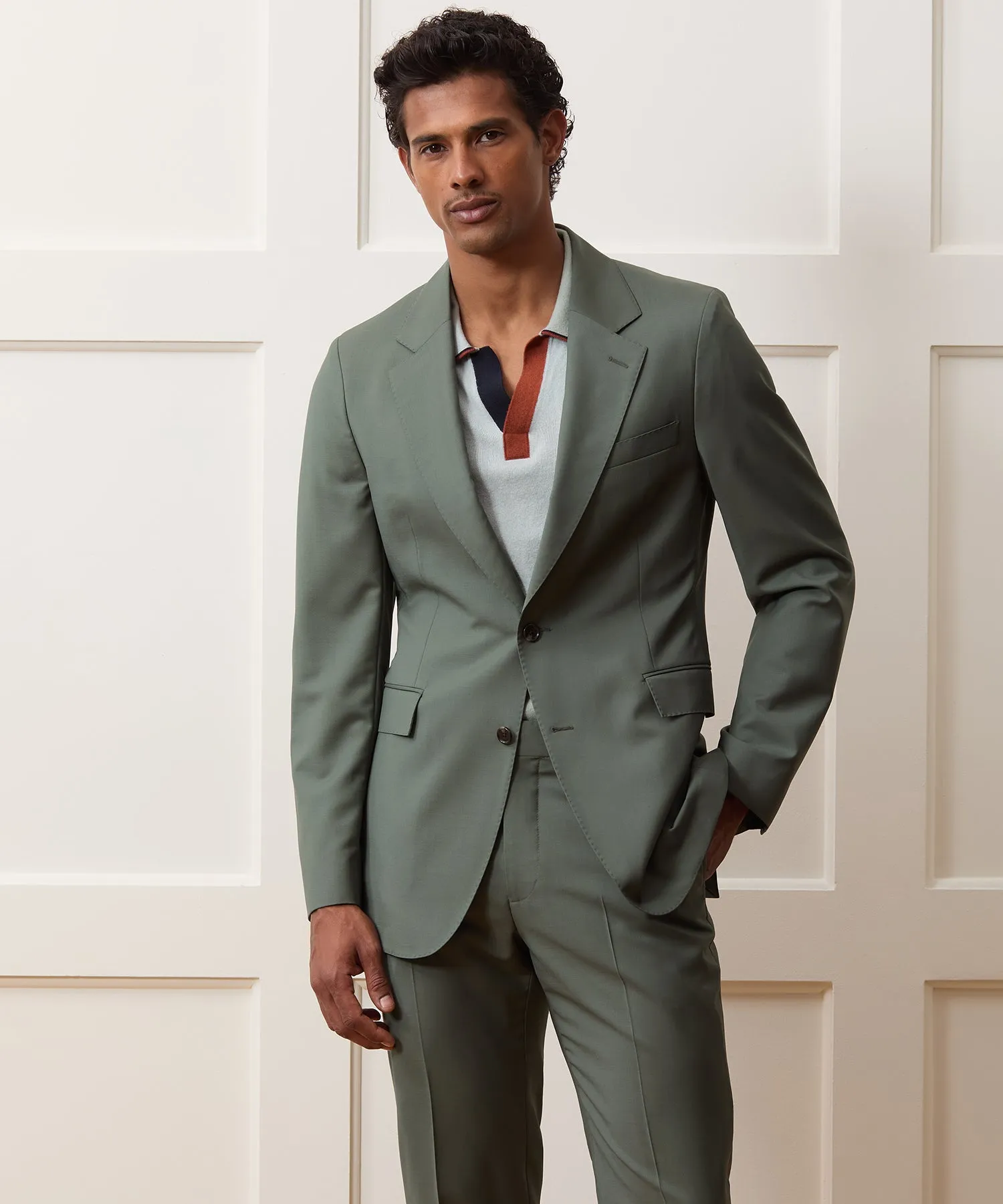 Italian Wool Mohair Sutton Jacket sold by Todd Snyder product image thumbnail 2