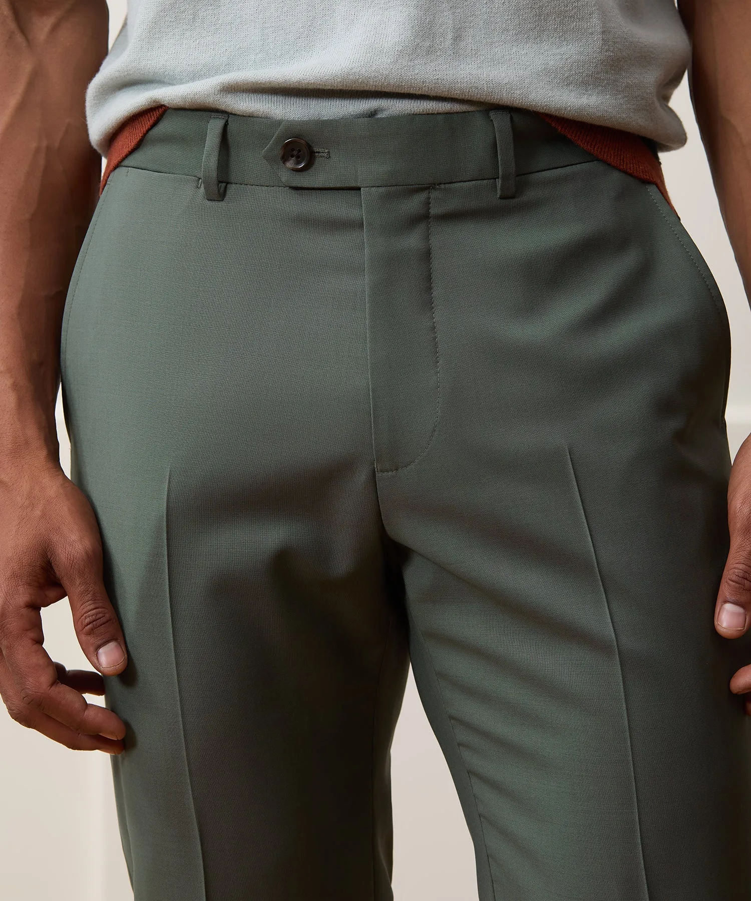 Italian Wool Mohair Sutton Trouser sold by Todd Snyder product image thumbnail 5