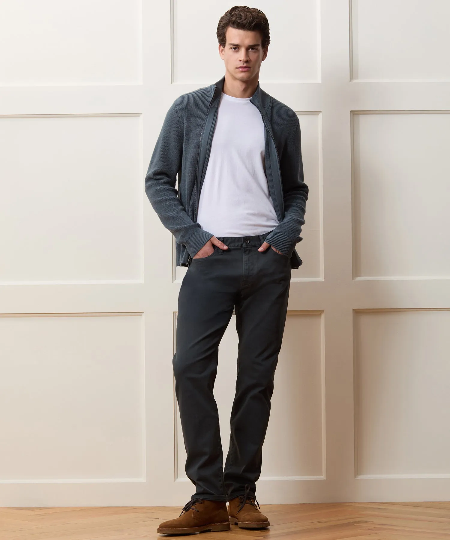 Slim Fit 5-Pocket Chino sold by Todd Snyder product image thumbnail 3