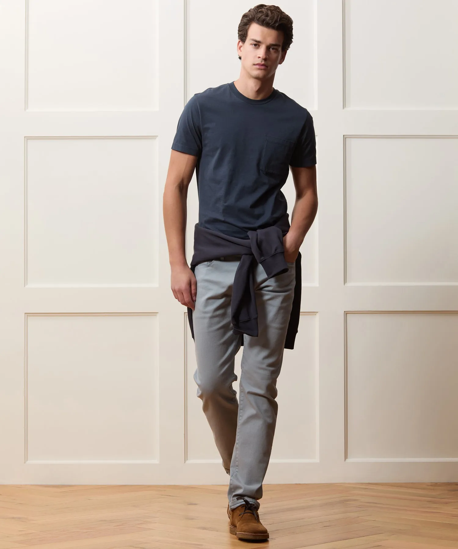 Slim Fit 5-Pocket Chino sold by Todd Snyder product image thumbnail 3