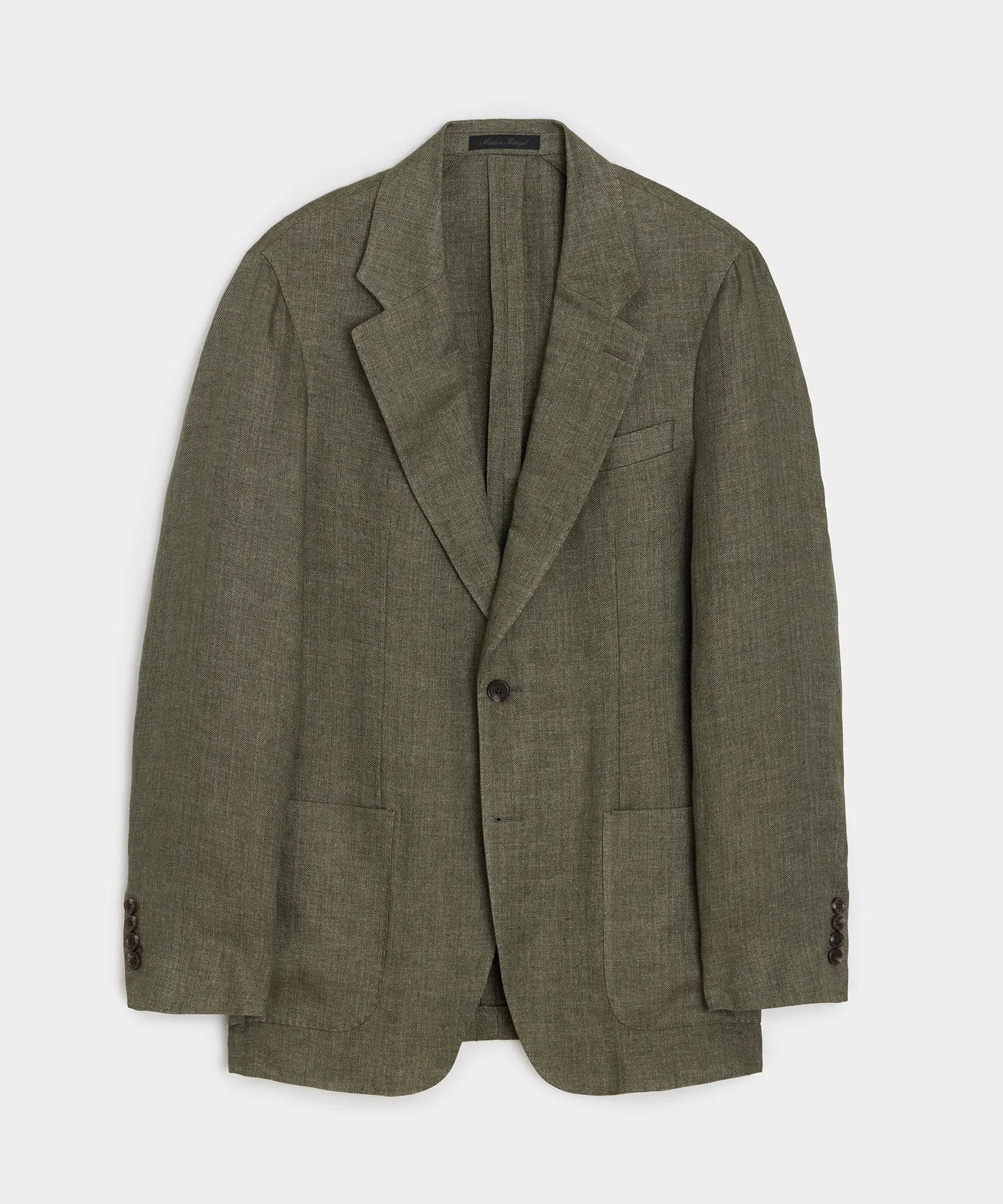 Italian Linen Herringbone Sport Coat sold by Todd Snyder