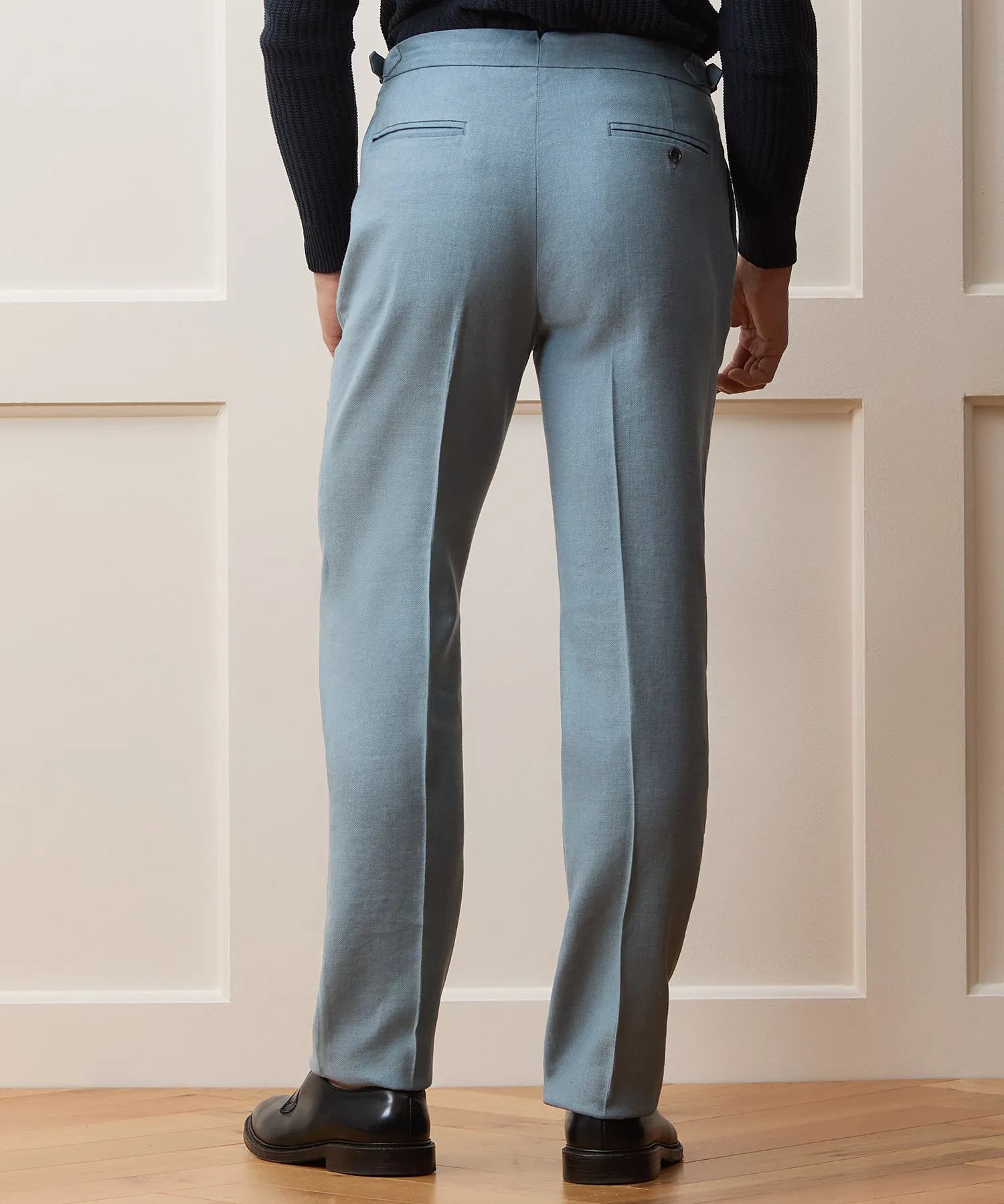 Italian Linen Side Tab Trouser sold by Todd Snyder product image thumbnail 4