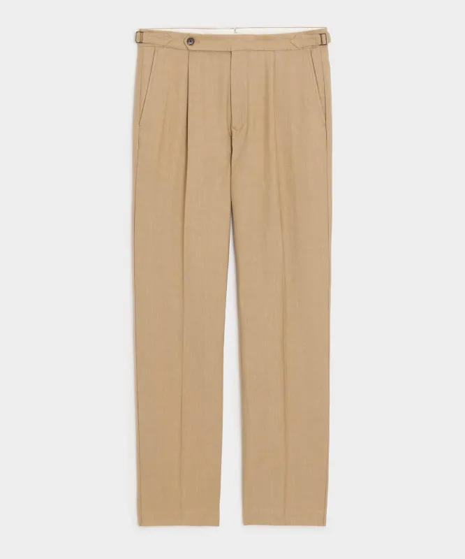 Italian Linen Side Tab Trouser sold by Todd Snyder