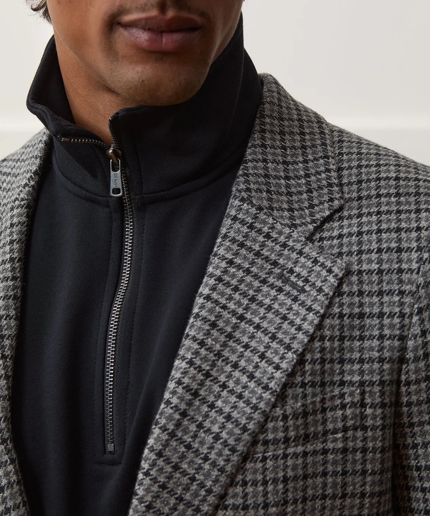 Italian Linen Houndstooth Sport Coat sold by Todd Snyder product image thumbnail 4