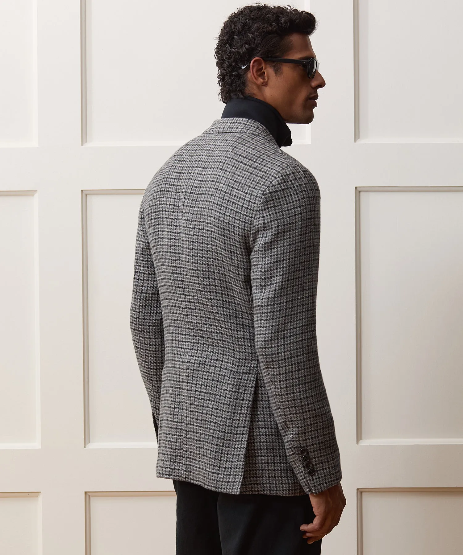 Italian Linen Houndstooth Sport Coat sold by Todd Snyder product image thumbnail 5