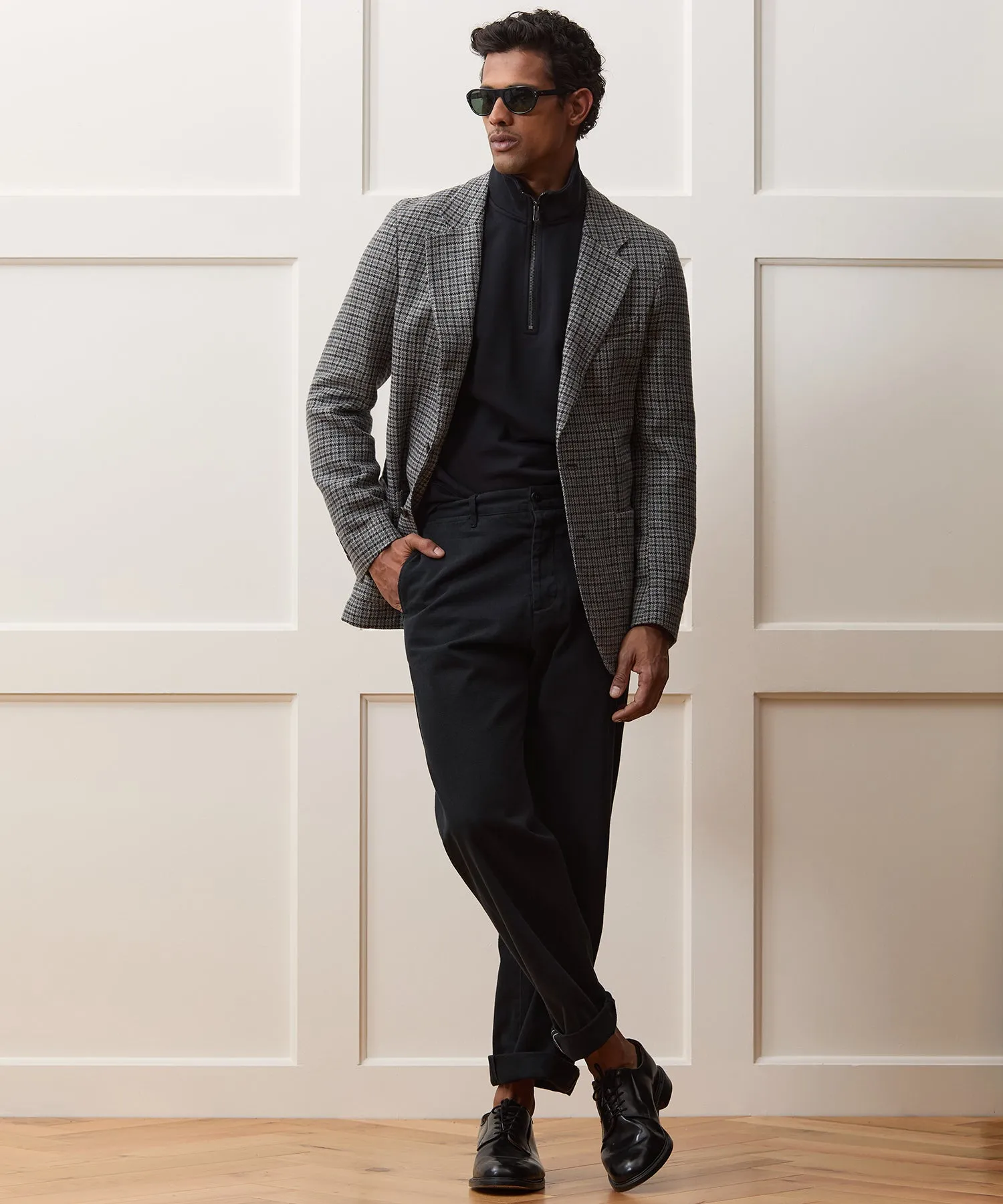 Italian Linen Houndstooth Sport Coat sold by Todd Snyder product image thumbnail 3