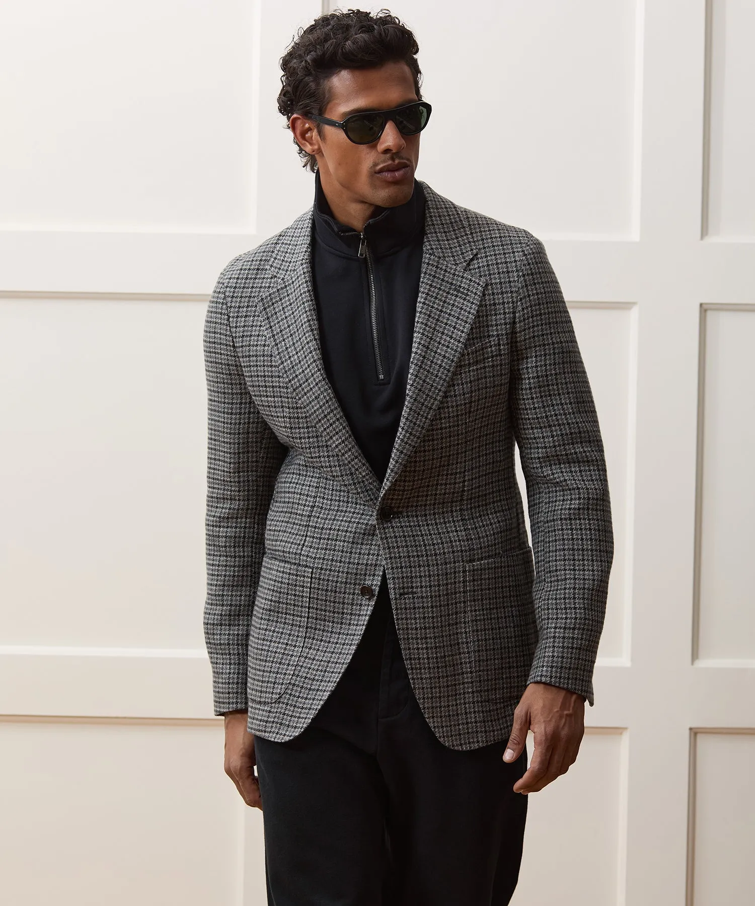 Italian Linen Houndstooth Sport Coat sold by Todd Snyder product image thumbnail 2