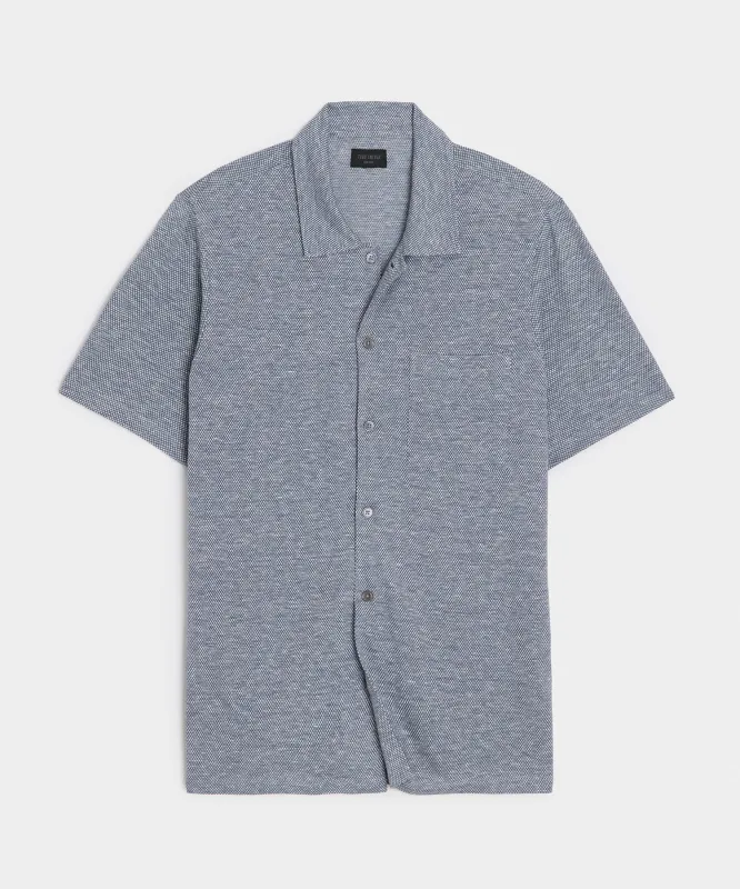 Cotton Jacquard Shirt sold by Todd Snyder