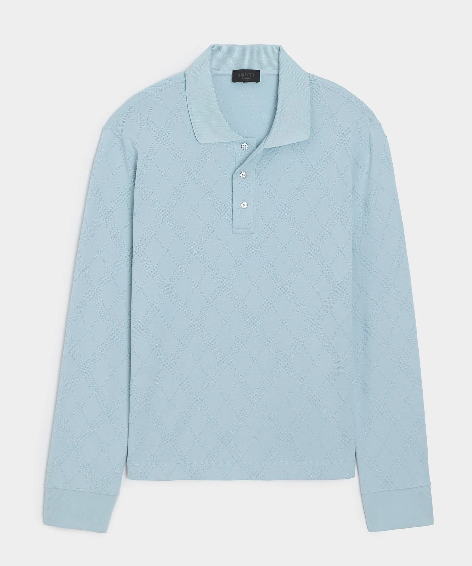 Cotton Jacquard Polo sold by Todd Snyder