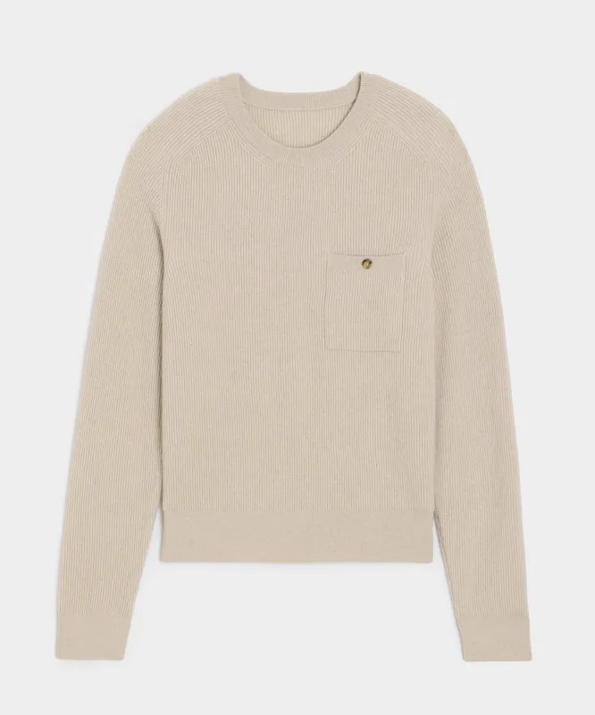 Made in Italy Cashmere Crewneck Sweater made by Todd Snyder
