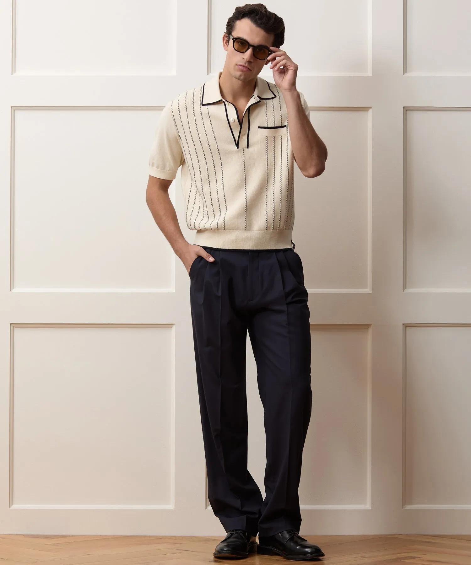 Cyprus Sweater Polo sold by Todd Snyder product image thumbnail 5