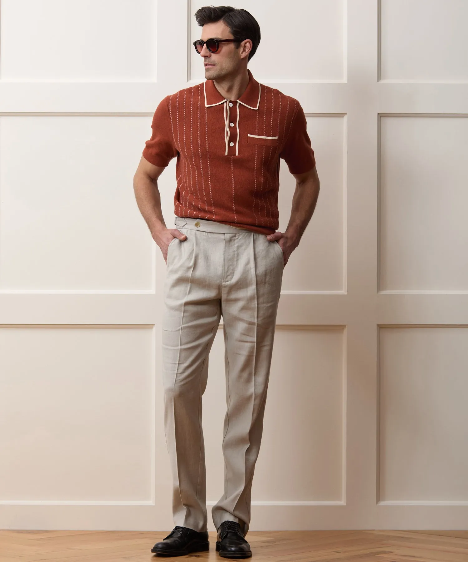 Cyprus Sweater Polo sold by Todd Snyder product image thumbnail 5