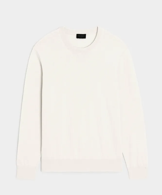 Cotton-Cashmere Crewneck Sweater sold by Todd Snyder