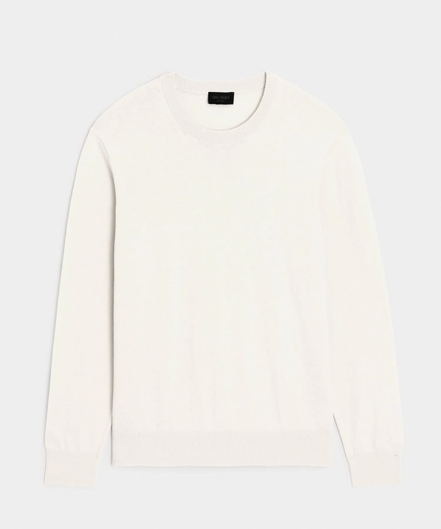 Cotton-Cashmere Crewneck Sweater sold by Todd Snyder