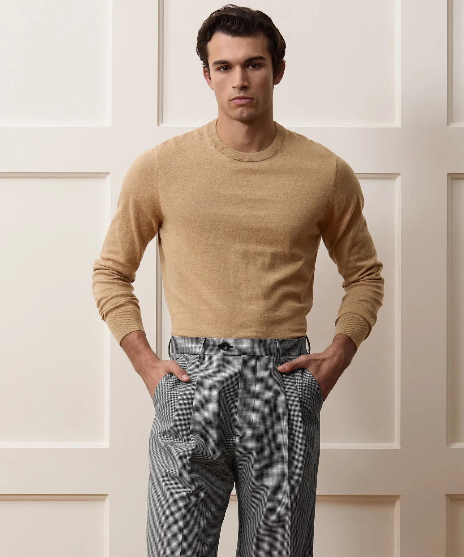 Cotton-Cashmere Crewneck Sweater sold by Todd Snyder product image thumbnail 2