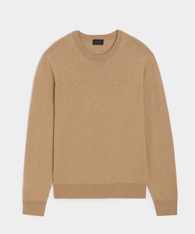Cotton-Cashmere Crewneck Sweater sold by Todd Snyder