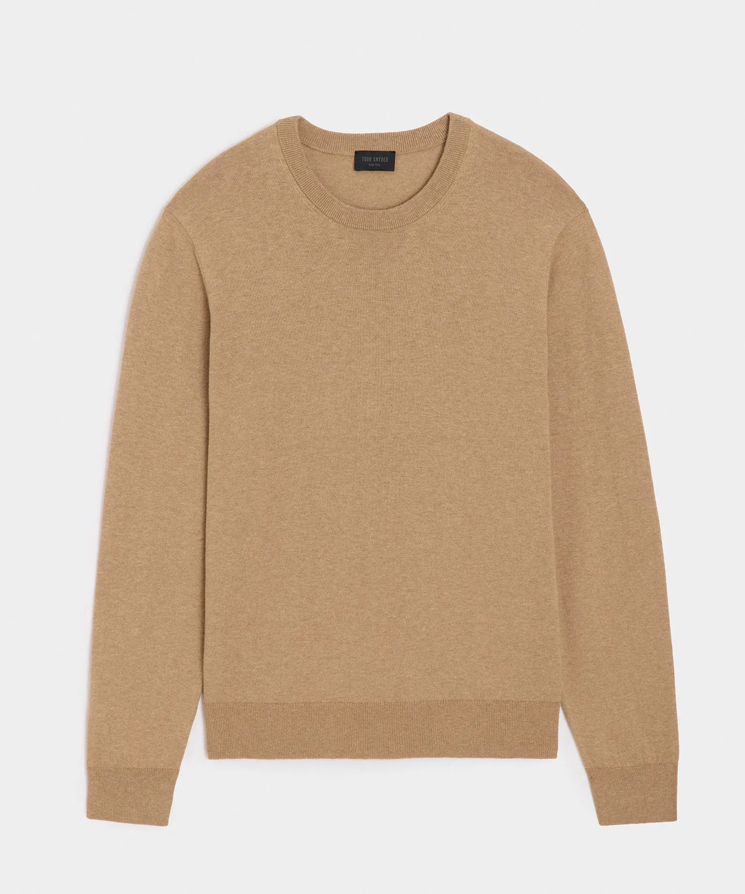 Cotton-Cashmere Crewneck Sweater sold by Todd Snyder