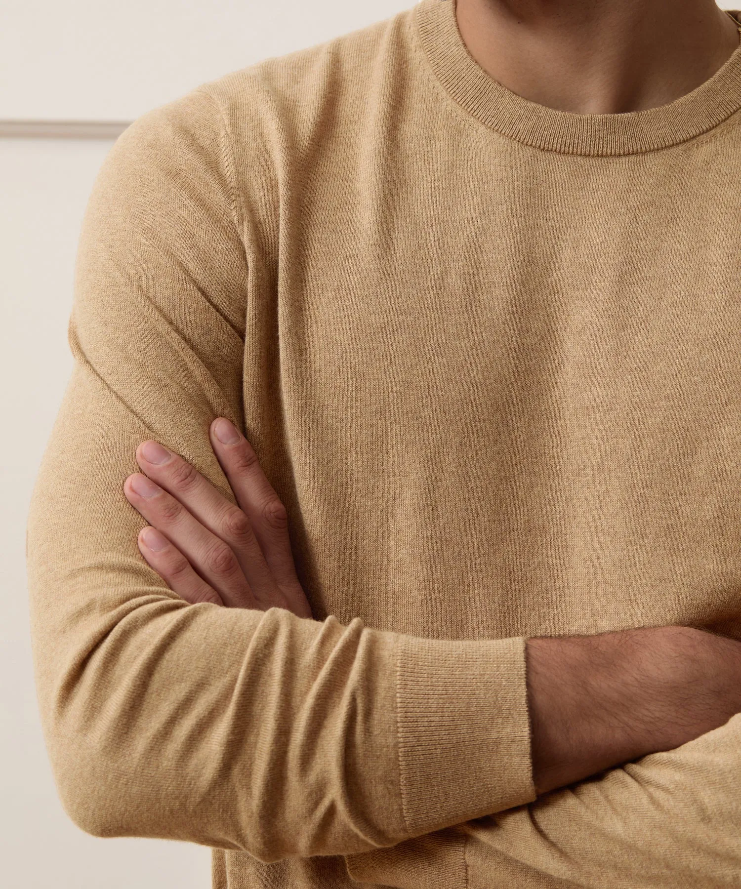 Cotton-Cashmere Crewneck Sweater sold by Todd Snyder product image thumbnail 3