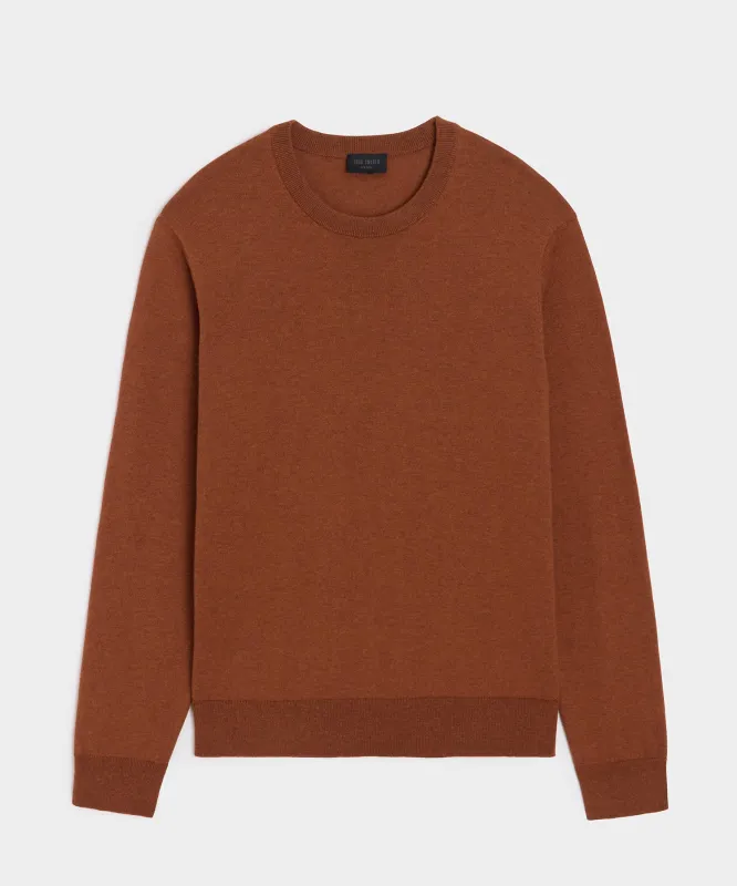 Cotton-Cashmere Crewneck Sweater sold by Todd Snyder