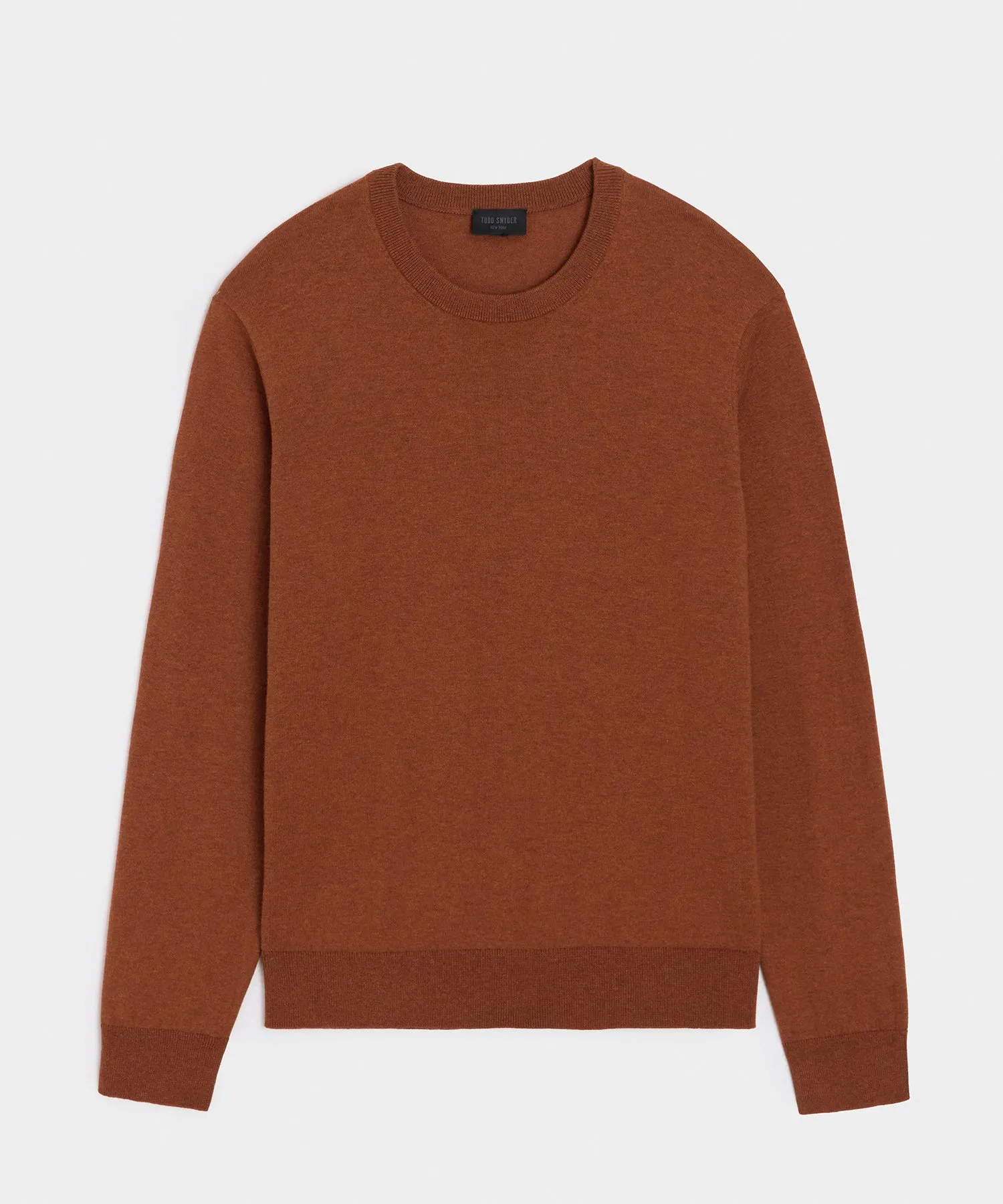 Cotton-Cashmere Crewneck Sweater sold by Todd Snyder