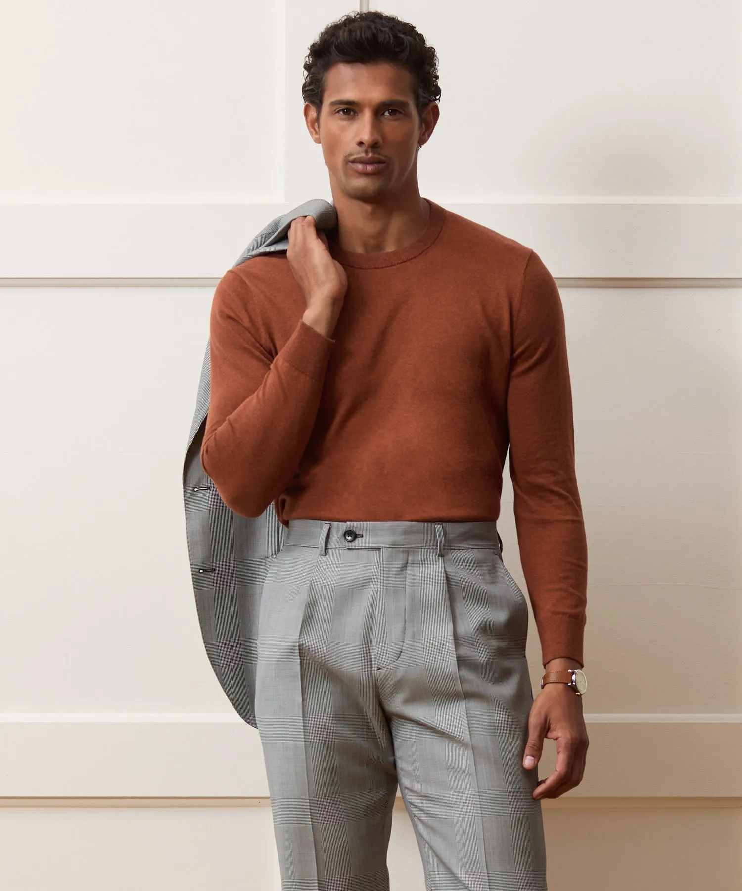 Cotton-Cashmere Crewneck Sweater sold by Todd Snyder product image thumbnail 2