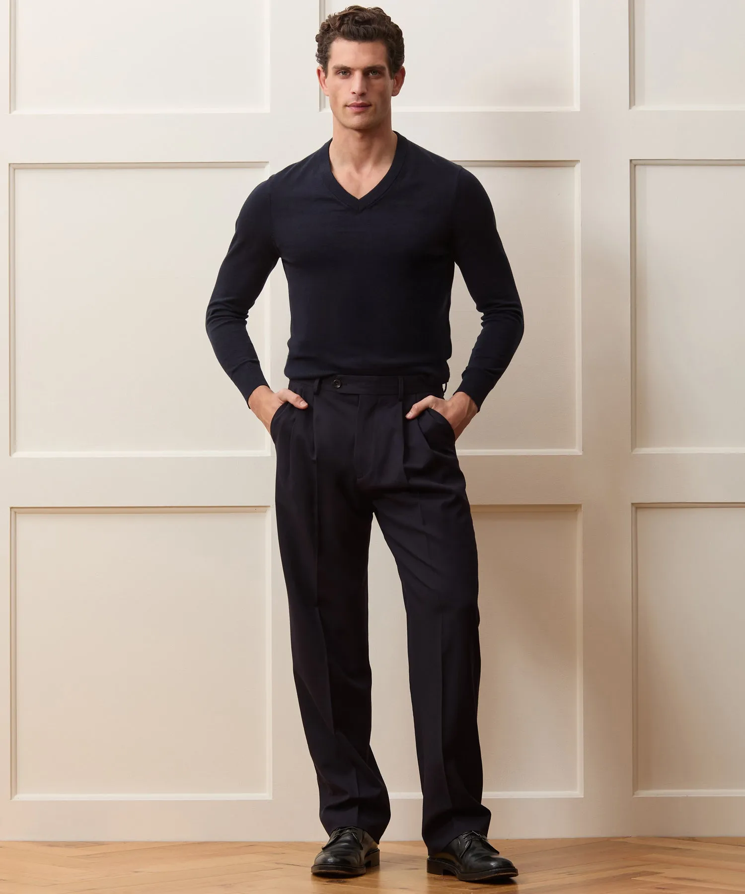 Cotton-Cashmere V-Neck sold by Todd Snyder product image thumbnail 5