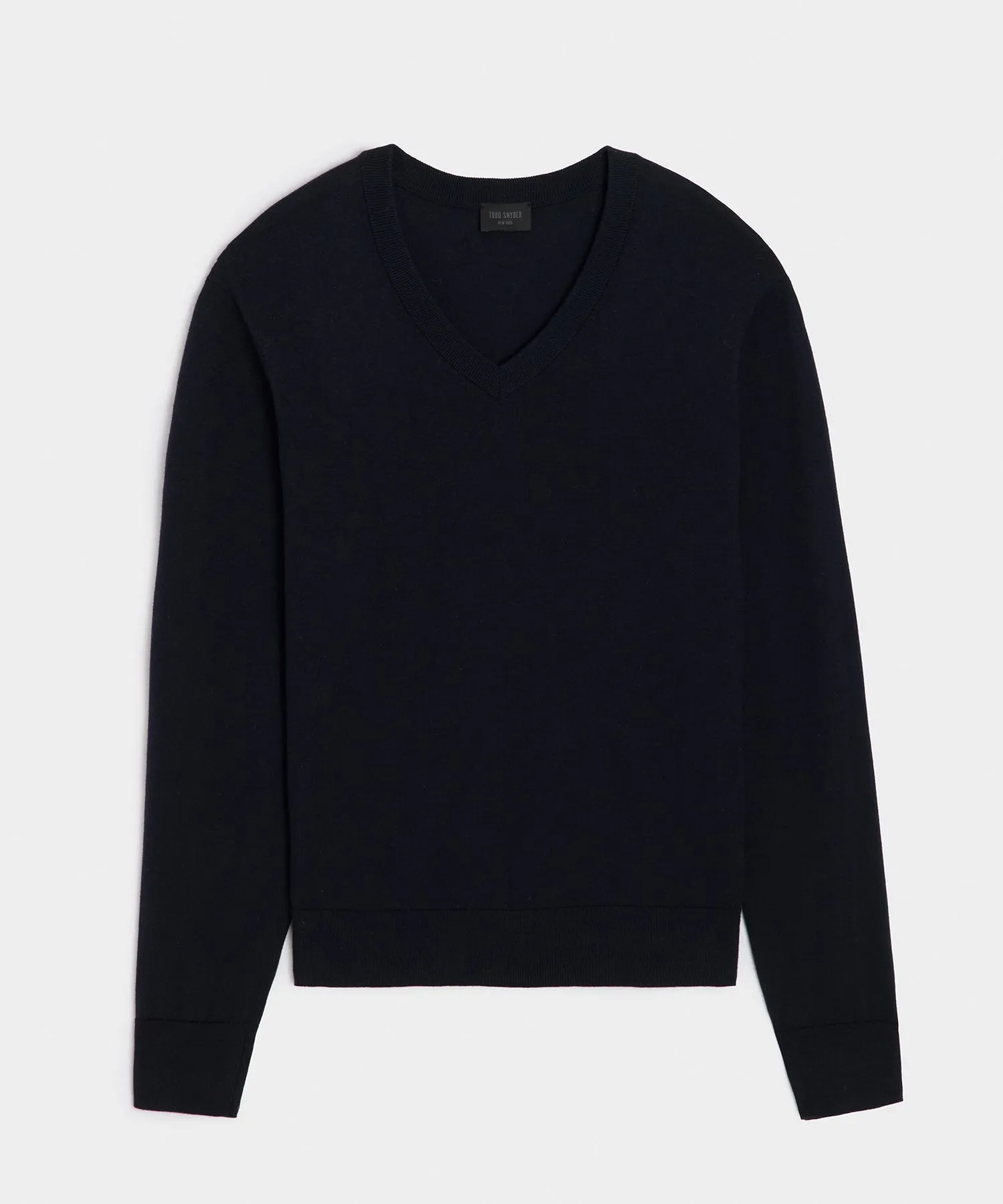 Cotton-Cashmere V-Neck sold by Todd Snyder