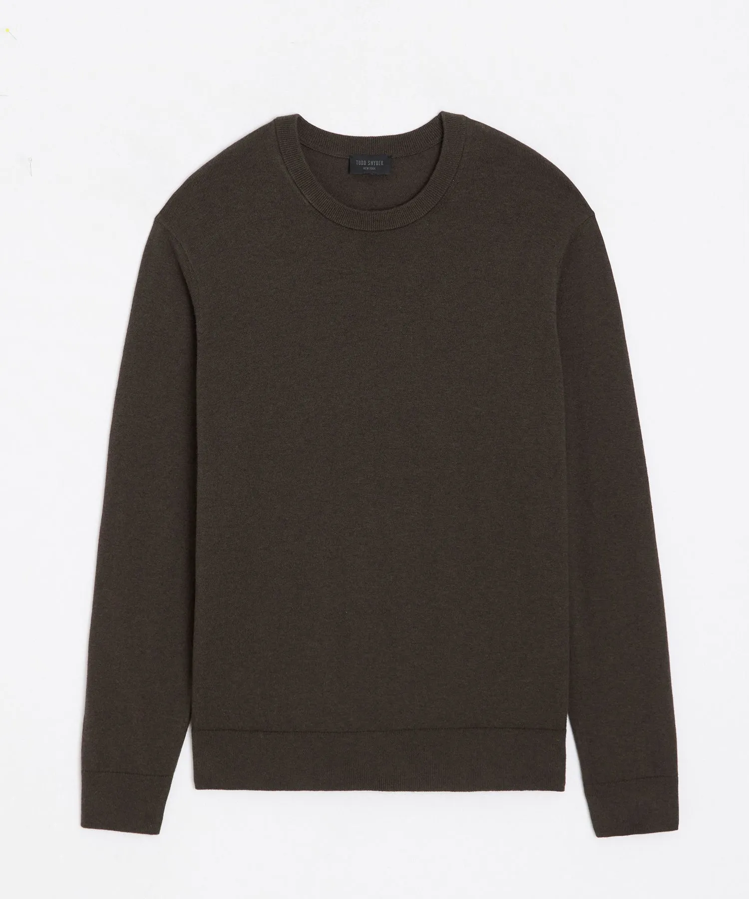 Cotton-Cashmere Crewneck Sweater sold by Todd Snyder