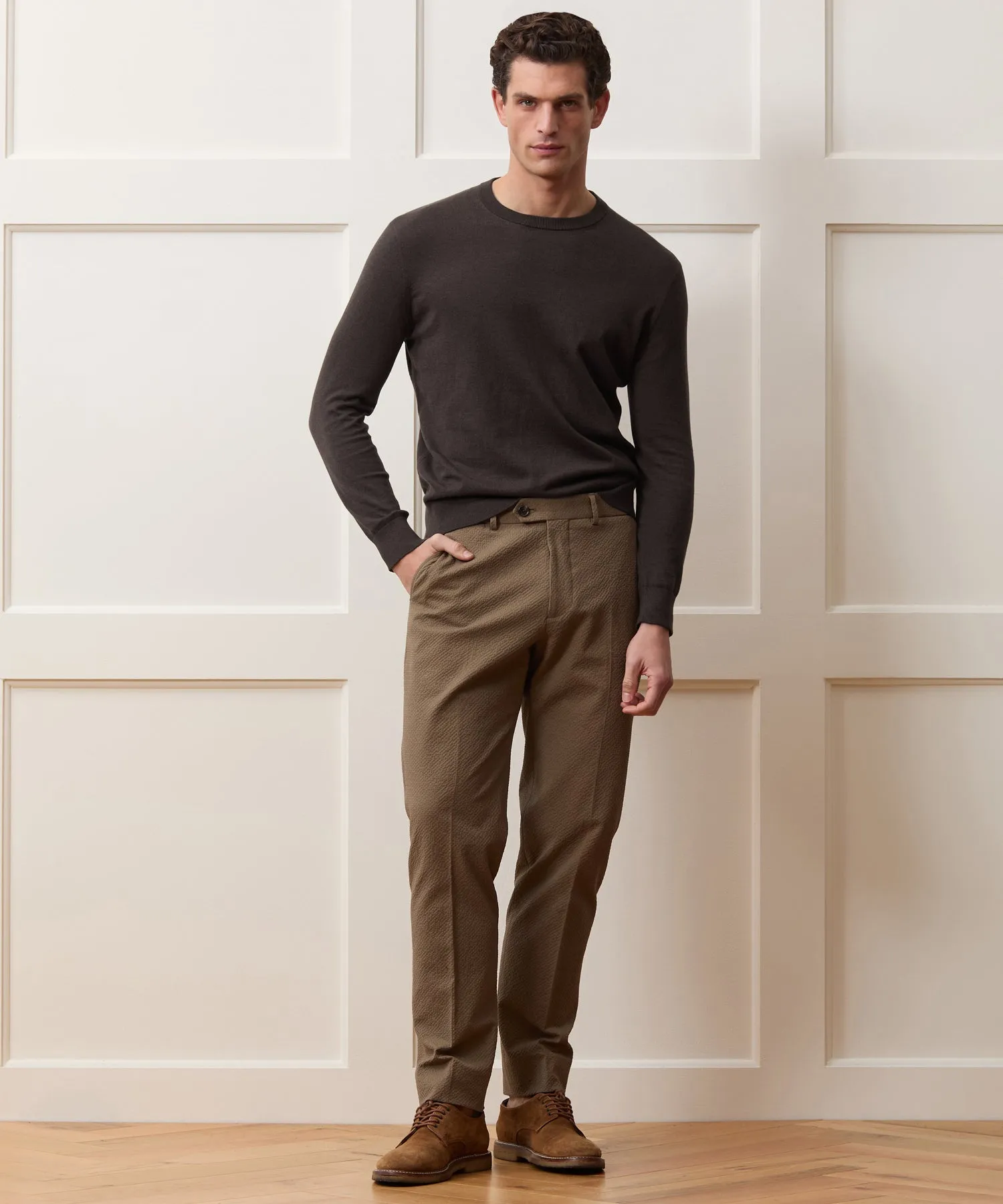 Cotton-Cashmere Crewneck Sweater sold by Todd Snyder product image thumbnail 5