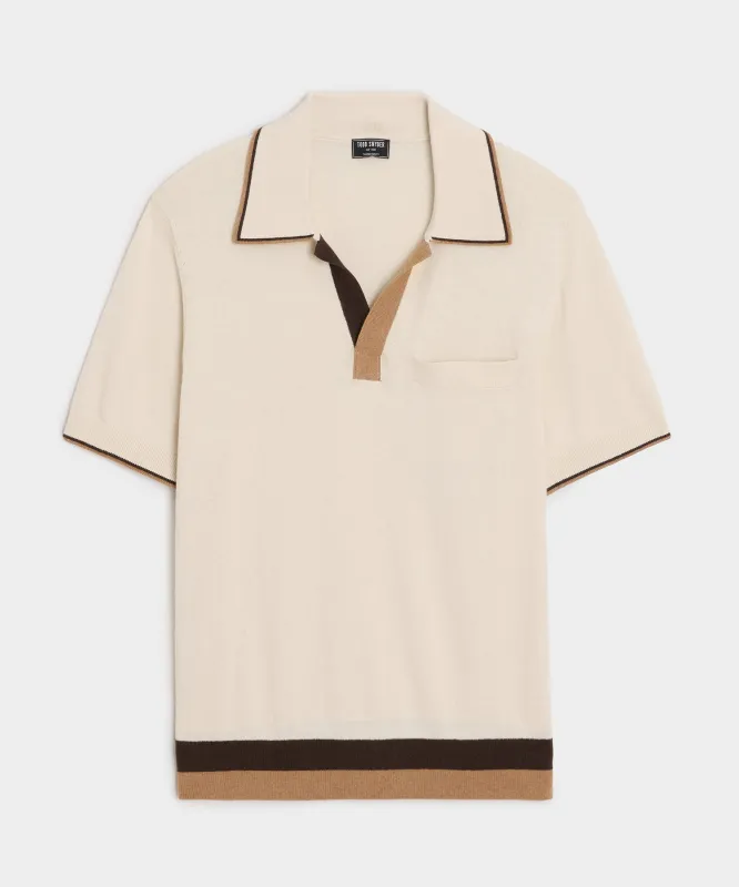 Sedona Sweater Polo sold by Todd Snyder