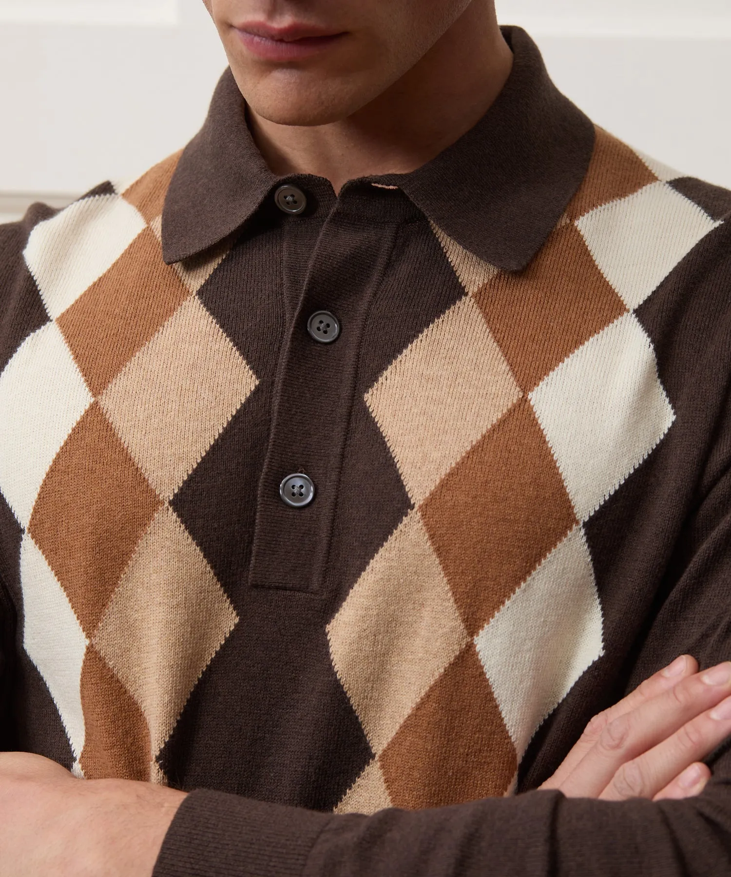 Palms Sweater Polo sold by Todd Snyder product image thumbnail 3