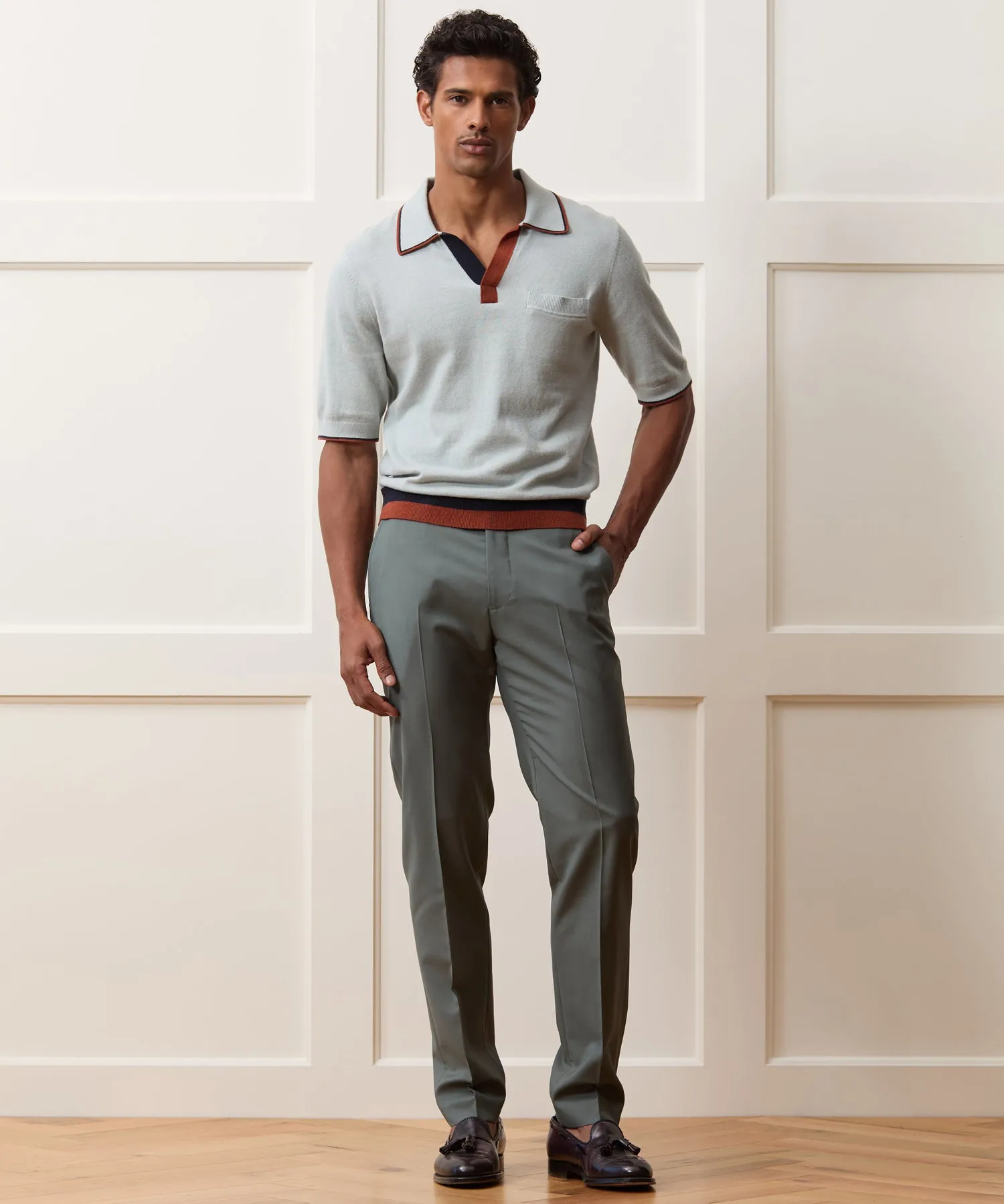 Sedona Sweater Polo sold by Todd Snyder product image thumbnail 5