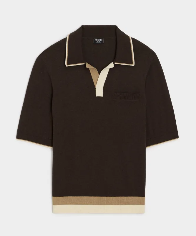 Sedona Sweater Polo sold by Todd Snyder