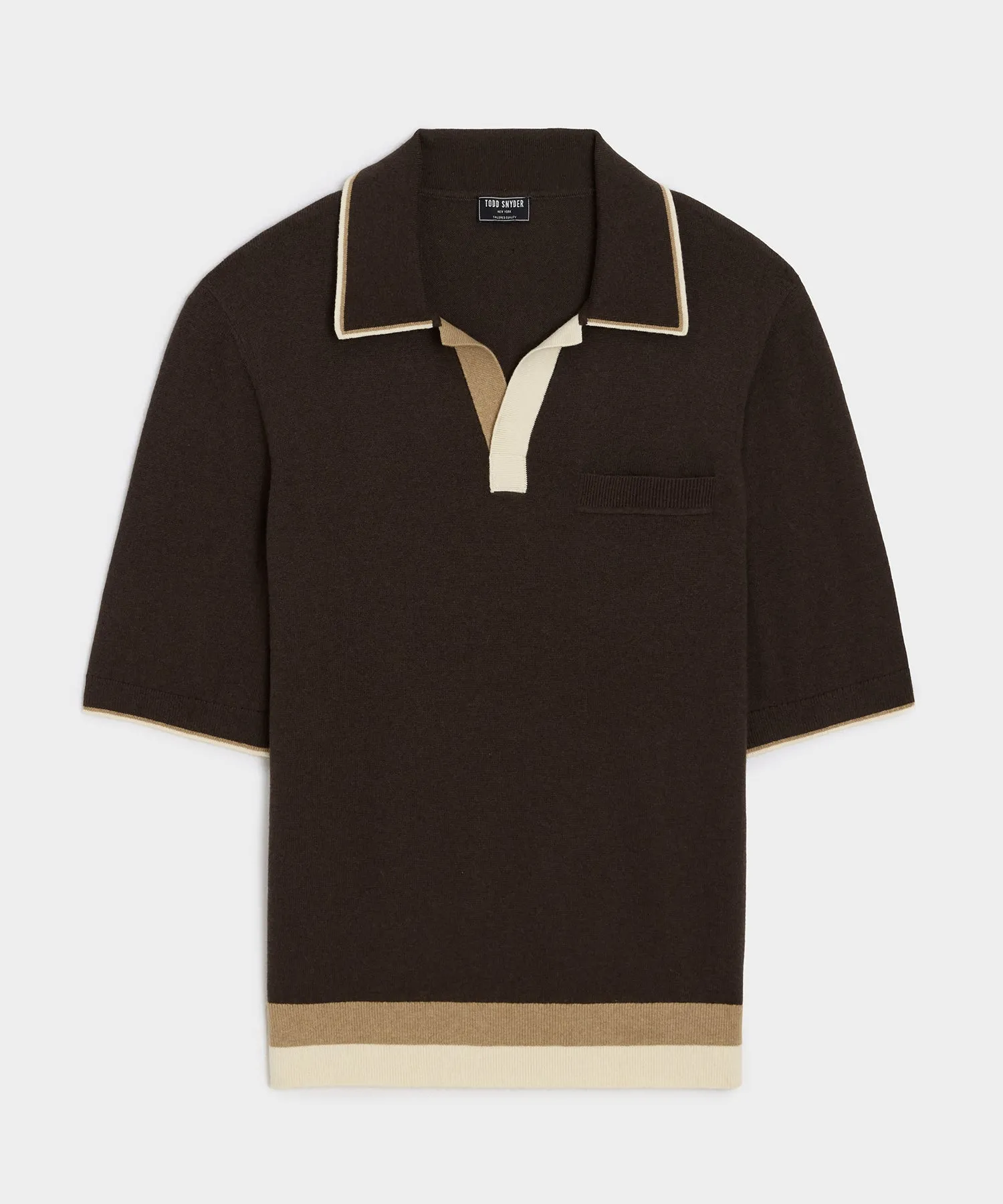 Sedona Sweater Polo sold by Todd Snyder
