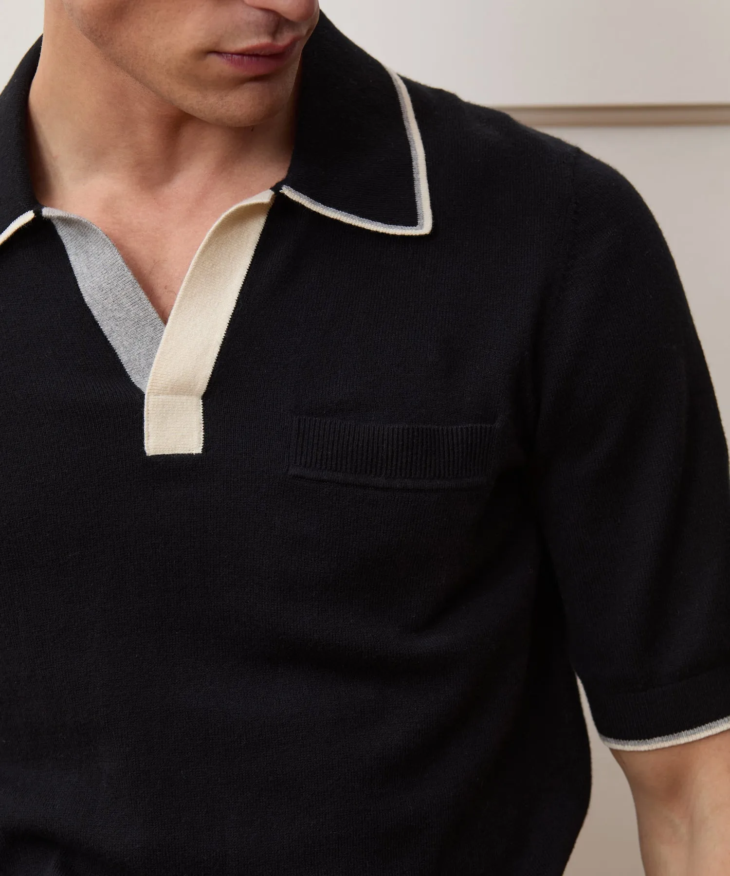 Sedona Sweater Polo sold by Todd Snyder product image thumbnail 3