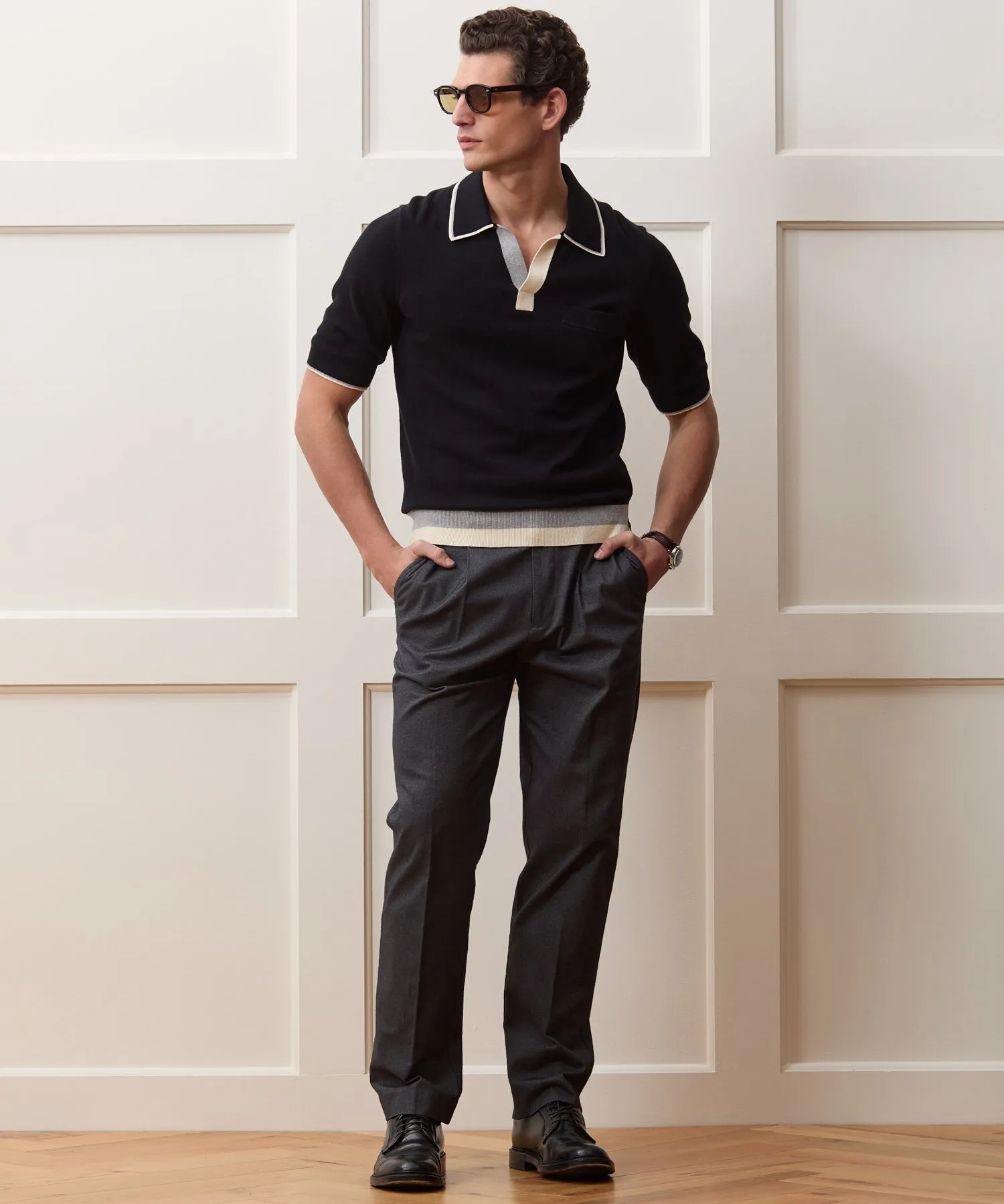 Sedona Sweater Polo sold by Todd Snyder product image thumbnail 5