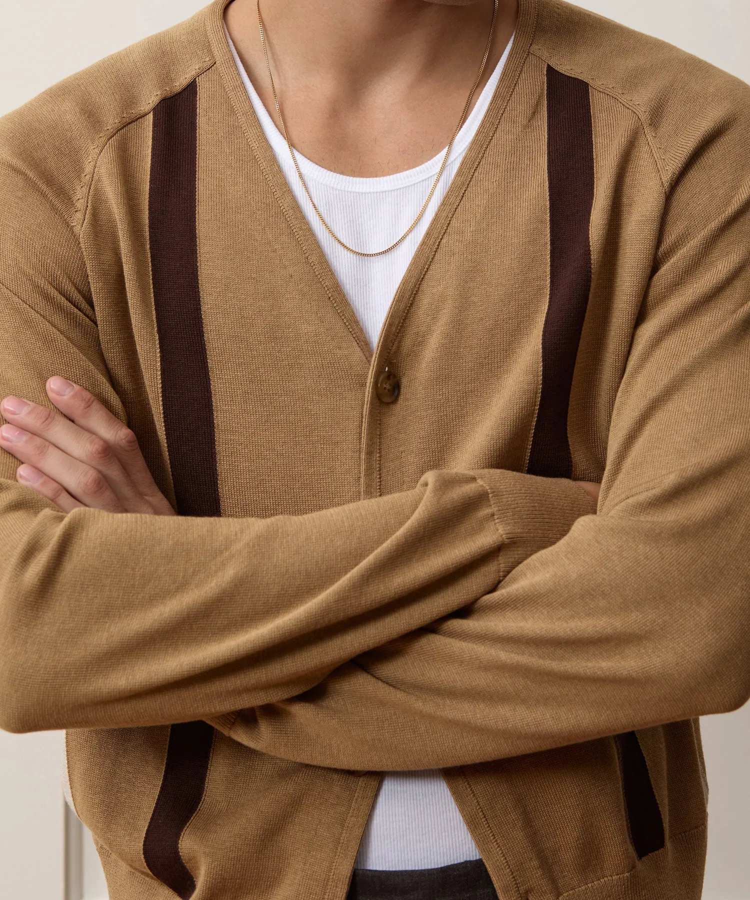 Silk-Cotton Cardigan sold by Todd Snyder product image thumbnail 3