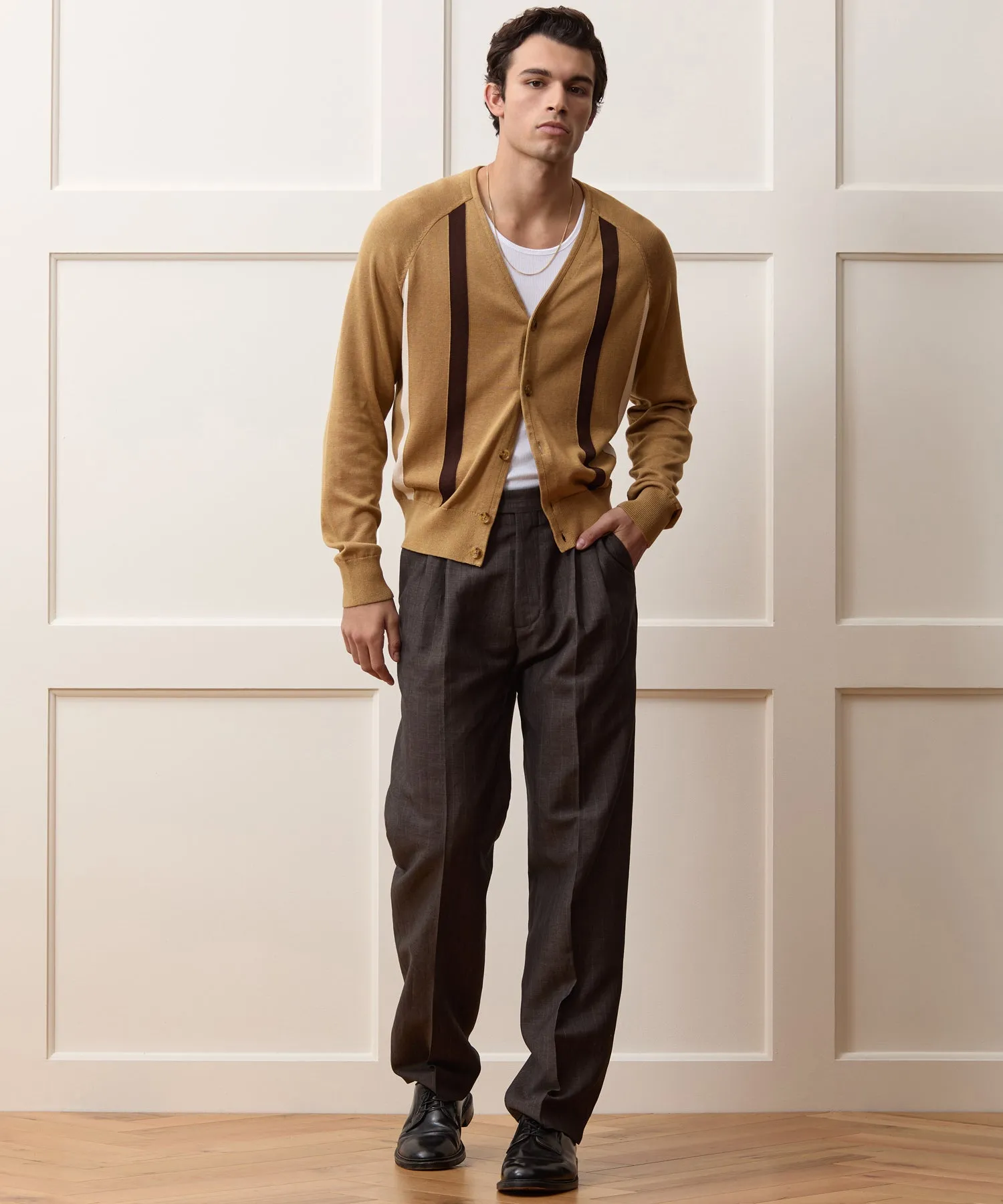 Silk-Cotton Cardigan sold by Todd Snyder product image thumbnail 5