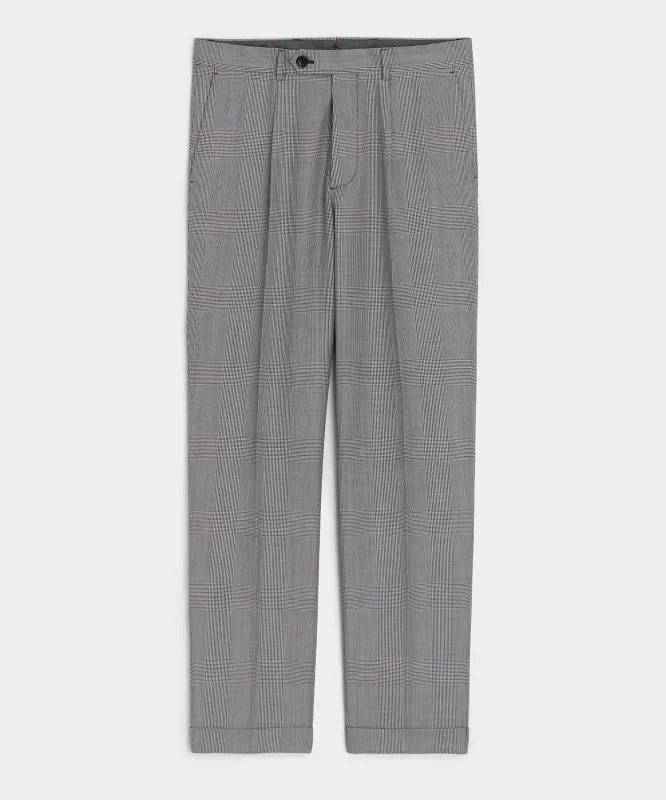 Italian Wool Glen Plaid Madison Trouser sold by Todd Snyder