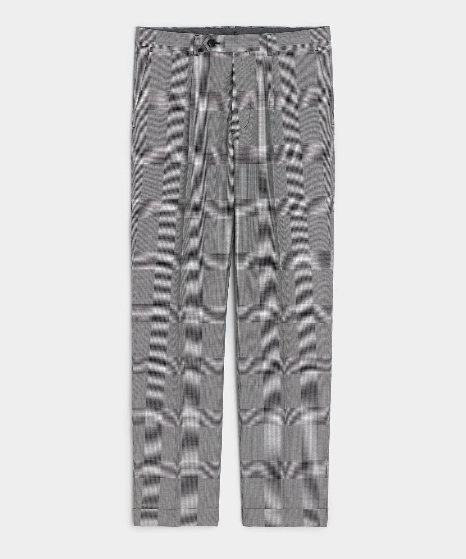 Italian Wool Glen Plaid Madison Trouser sold by Todd Snyder