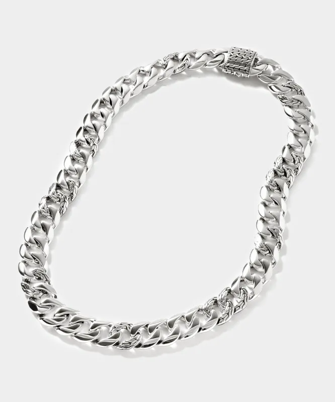John Hardy Sterling Silver Curb Chain Necklace made by John Hardy