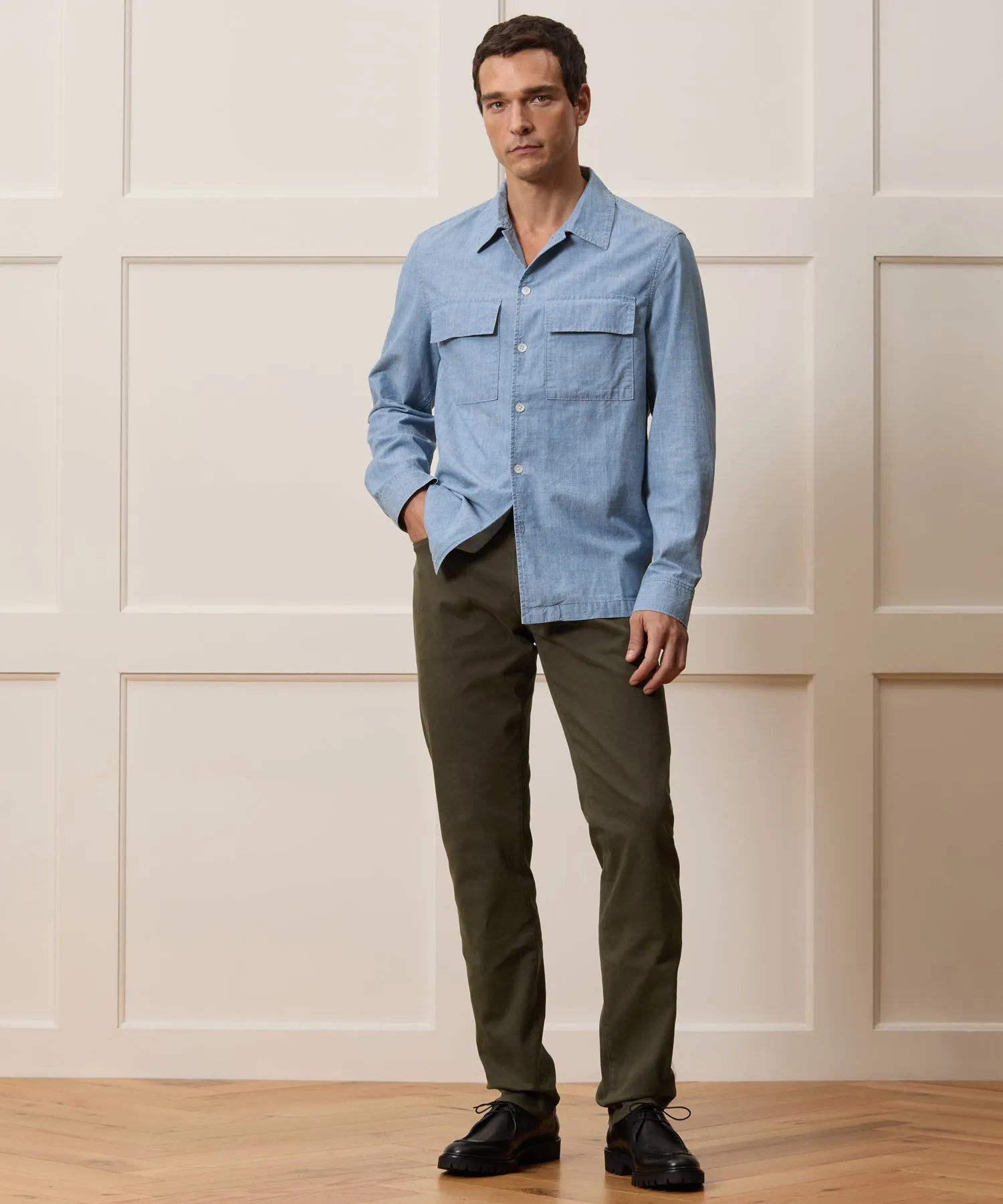 Slim Fit 5-Pocket Chino sold by Todd Snyder product image thumbnail 3