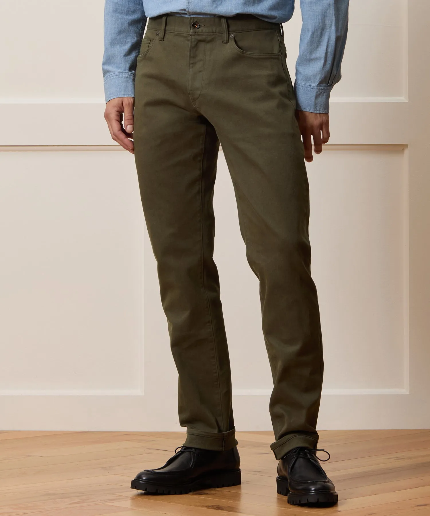 Slim Fit 5-Pocket Chino sold by Todd Snyder product image thumbnail 2