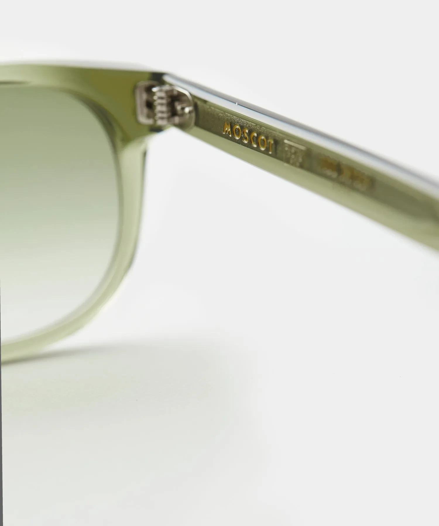 Todd Snyder x Moscot 10 Year Anniversary- The Nomad in Olive sold by Todd Snyder product image thumbnail 3