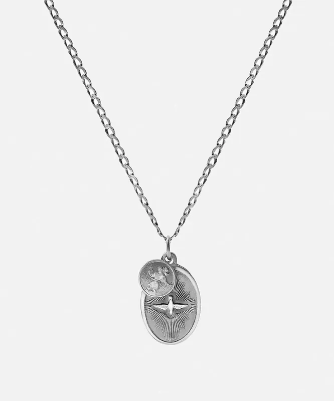 Miansai Dove Pendant Necklace in Sterling Silver sold by Todd Snyder