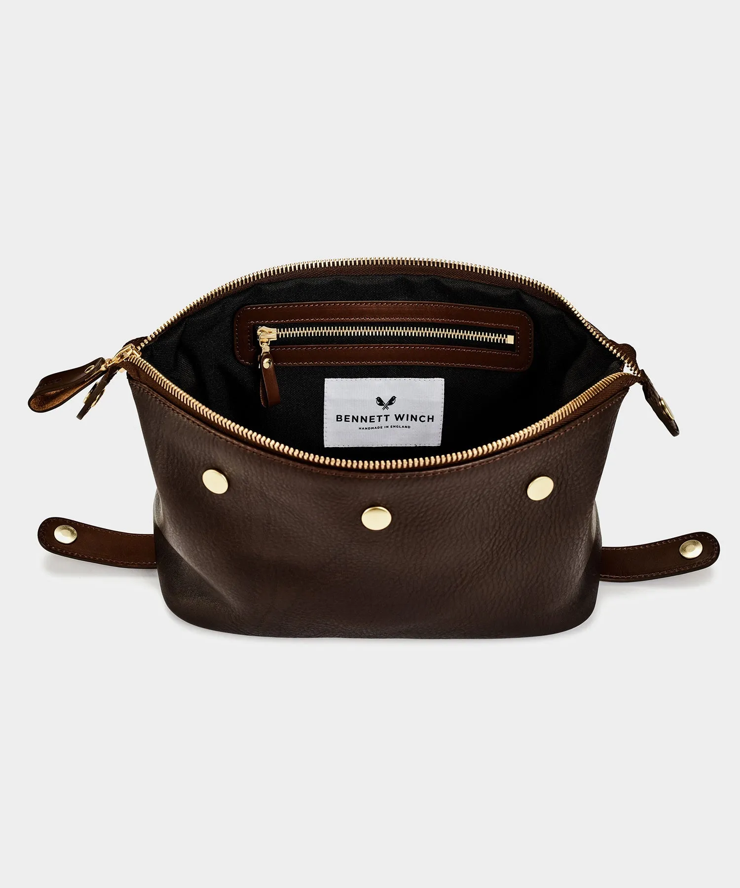 Bennett Winch Leather Washbag sold by Todd Snyder product image thumbnail 4