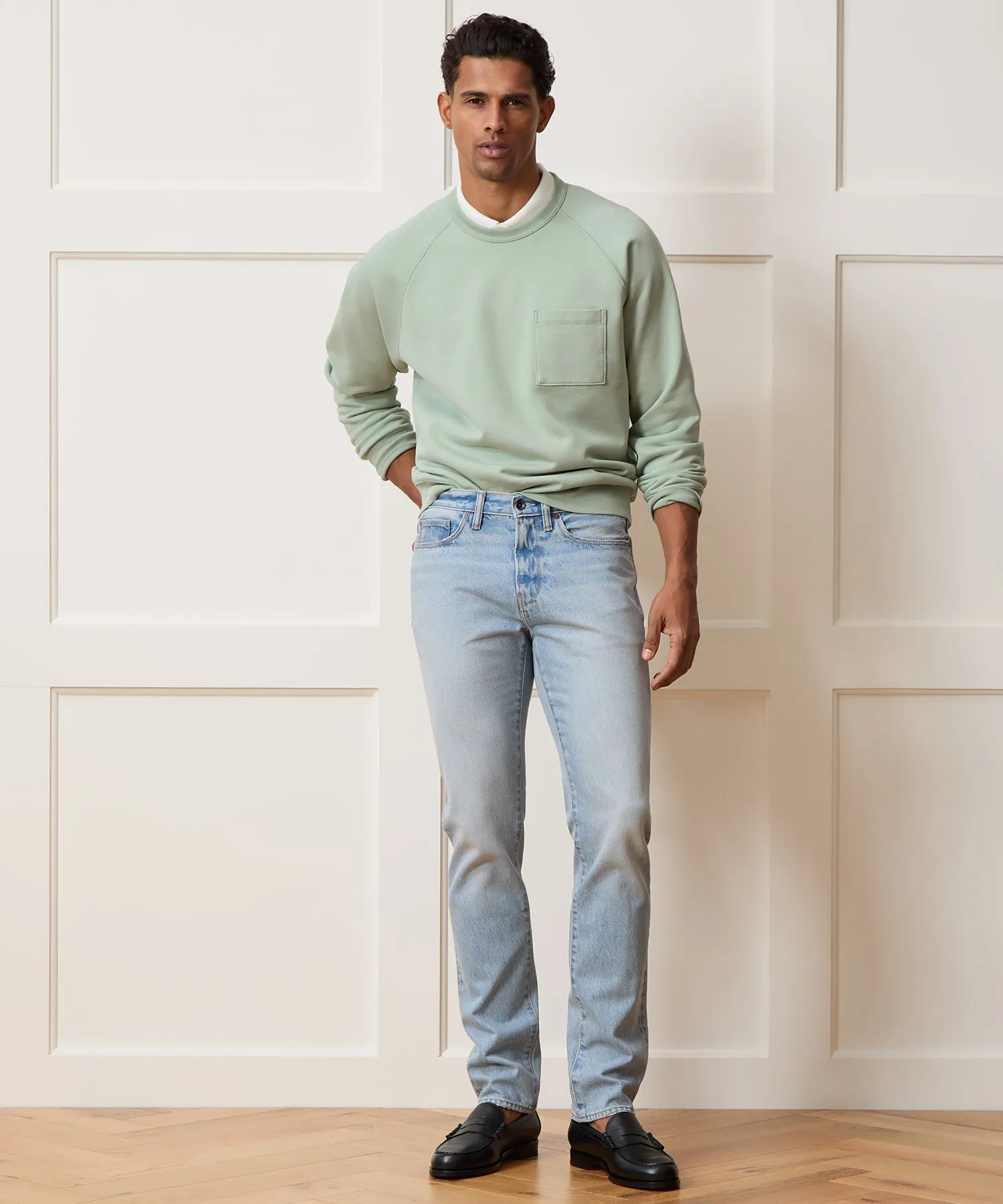 Portuguese Terry Pocket Sweatshirt sold by Todd Snyder product image thumbnail 3