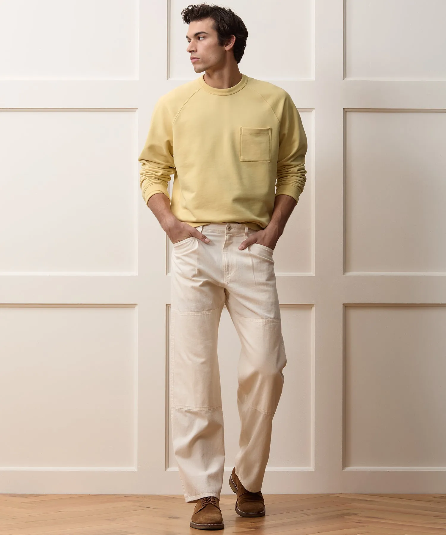 Portuguese Terry Pocket Sweatshirt sold by Todd Snyder product image thumbnail 3