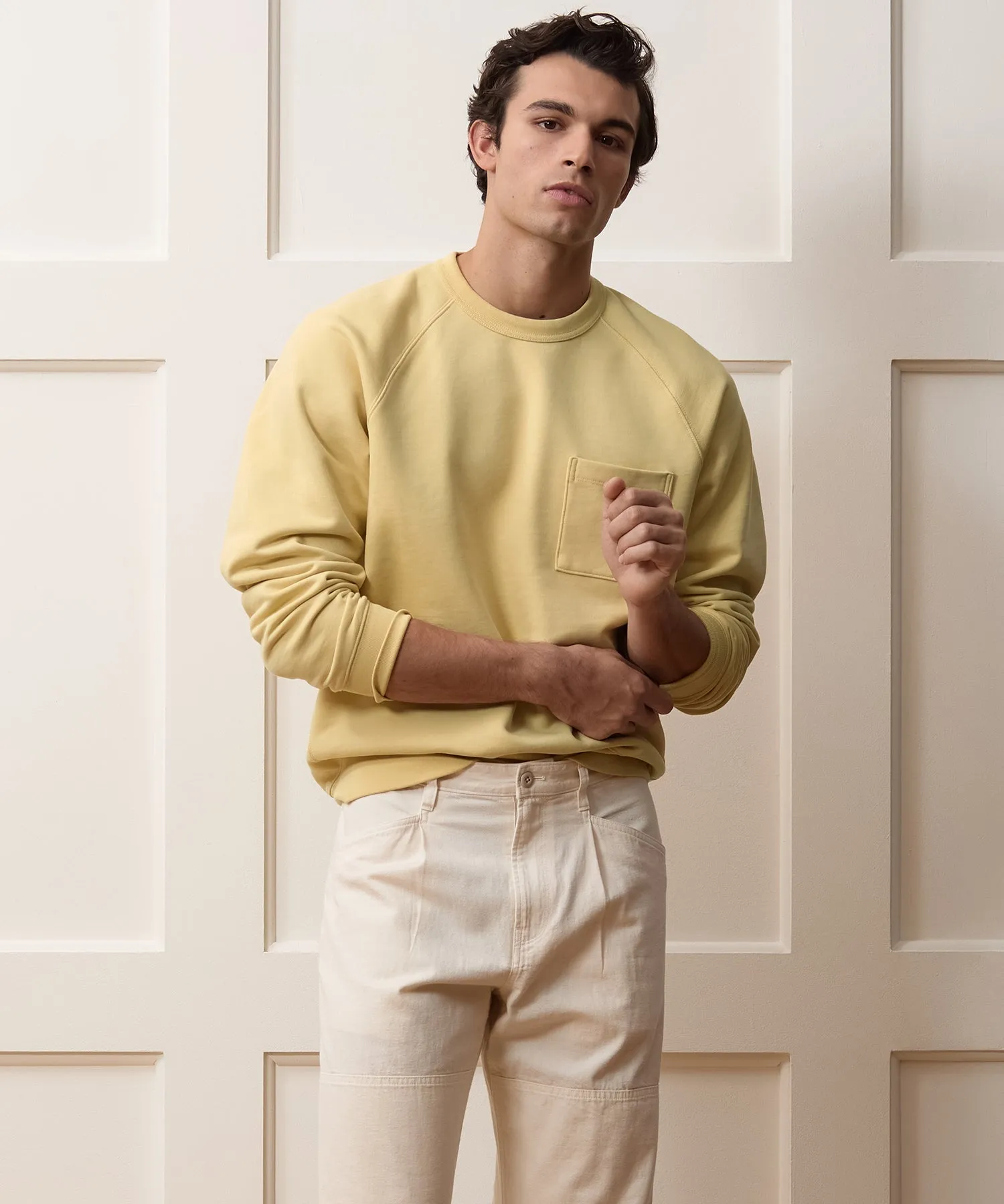 Portuguese Terry Pocket Sweatshirt sold by Todd Snyder product image thumbnail 2